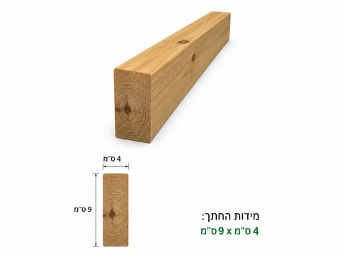 ערכת קורות גג ומחברים 3מ'